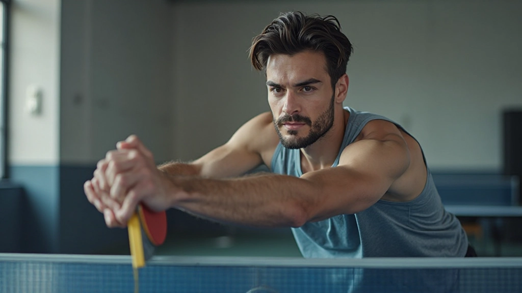 Professional athlete performing dynamic warm-up exercises with resistance band